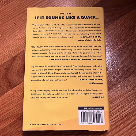 If it sounds like a quack - Matthew hongoltz-hetling - Picture 2 of 4